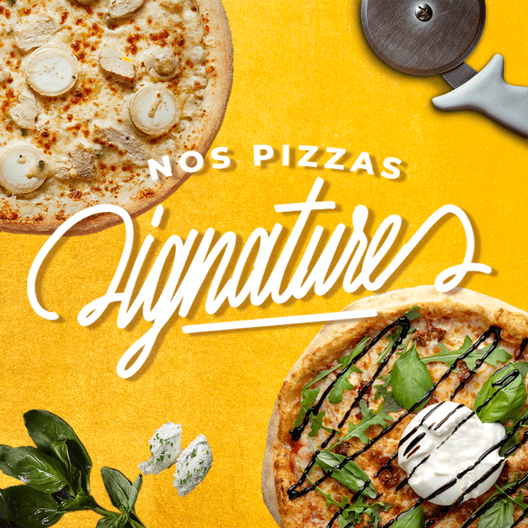Five Pizza Original Nos Pizzas Signatures