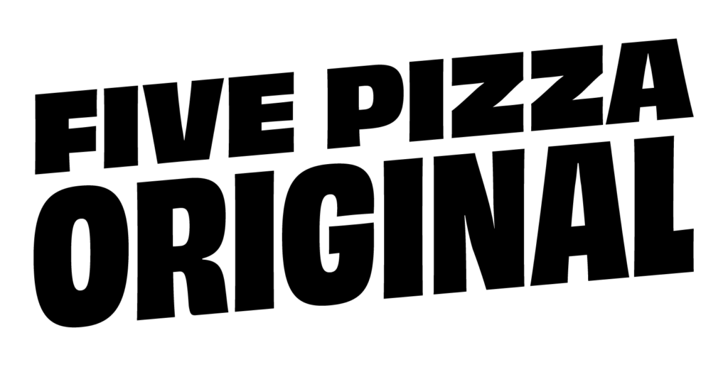 Logo Five Pizza Orignal Blanc - Five Pizza Original Logo Five Pizza Orignal Blanc