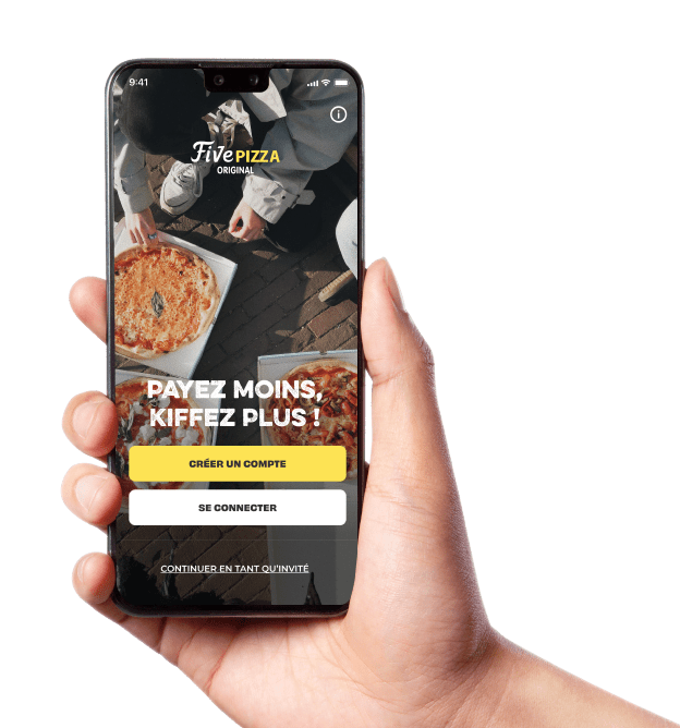 Application mobile Five Pizza